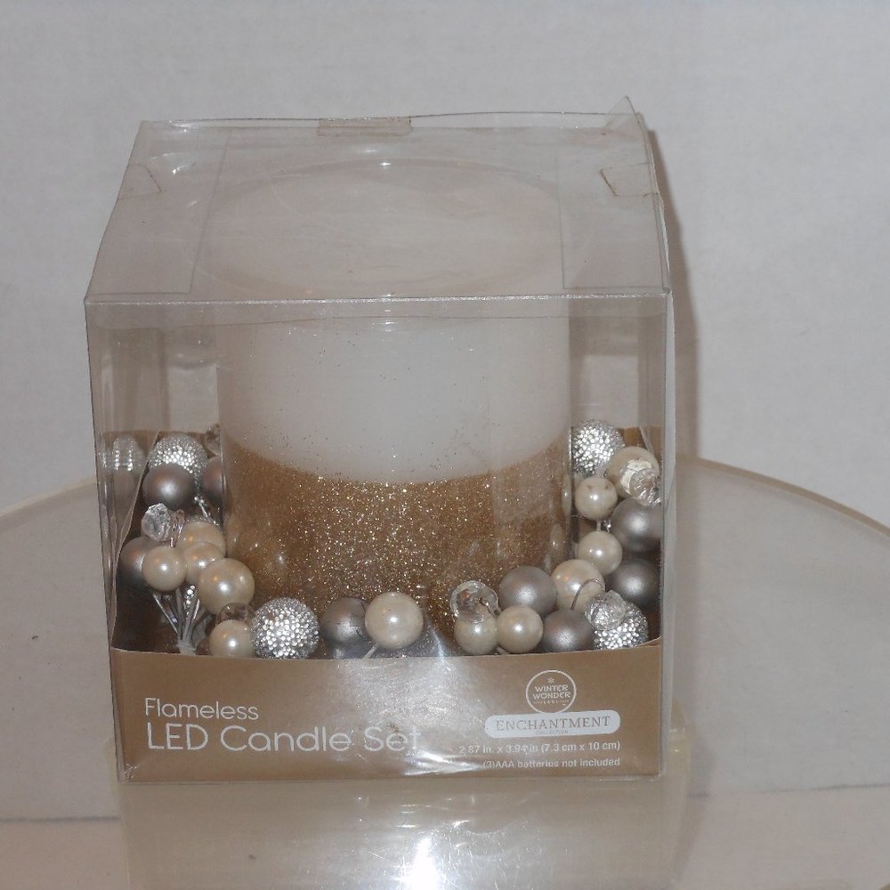 FLAMELESS LED CANDLE SET